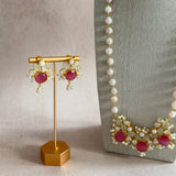 Huda Pink Pearl Mala Set
