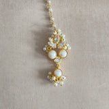 Ranya Pearl Crystal Pearl Necklace Set - Ahseya & Co