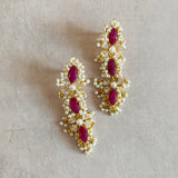 Fuchsia Statement Earrings