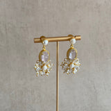 Sonia Crystal Pearl Earrings