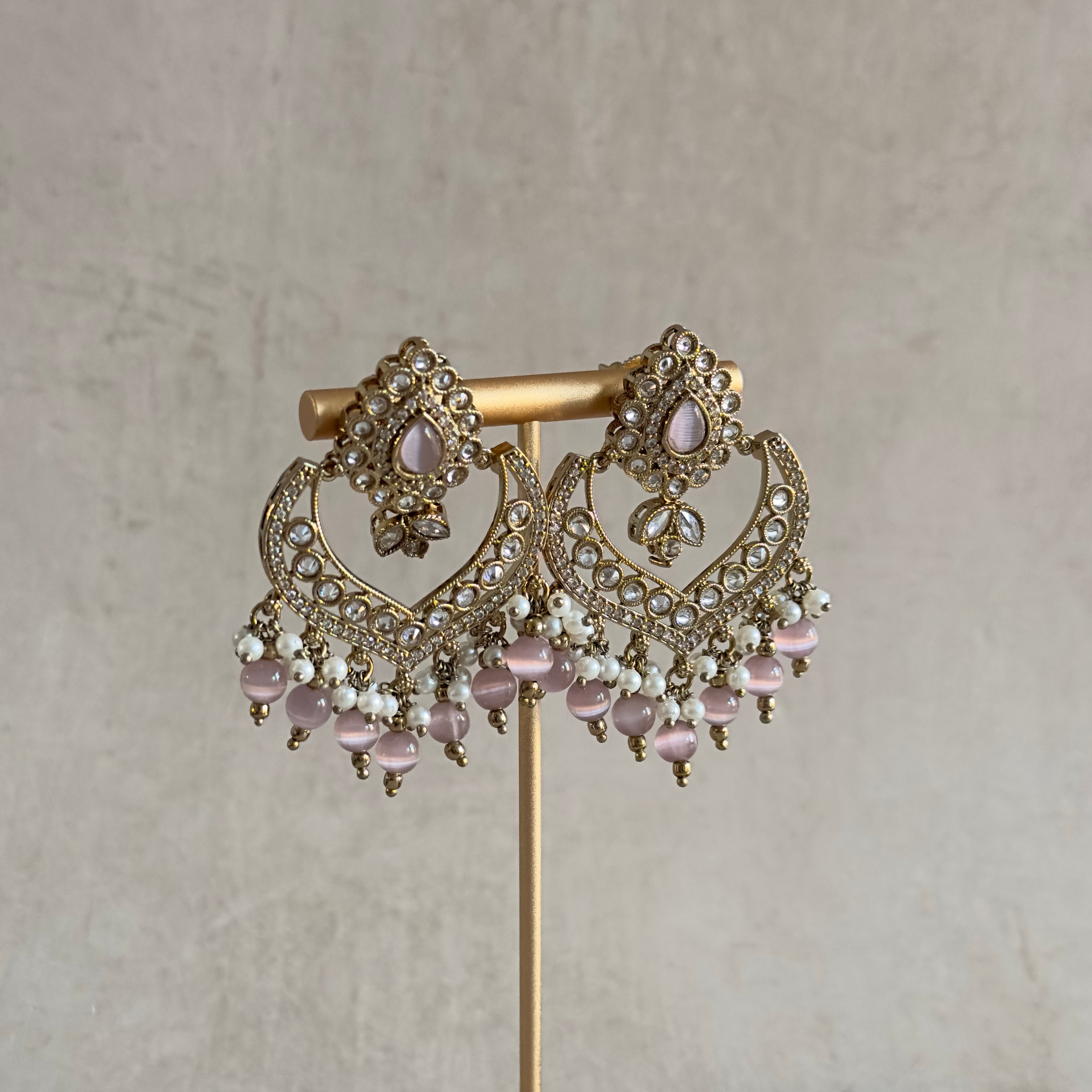 Anahya Lilac Tikka Set - Ahseya & Co