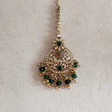 Raeesa Emerald Bridal Set - Ahseya & Co