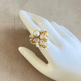 Astoria Pink Pearl Ring