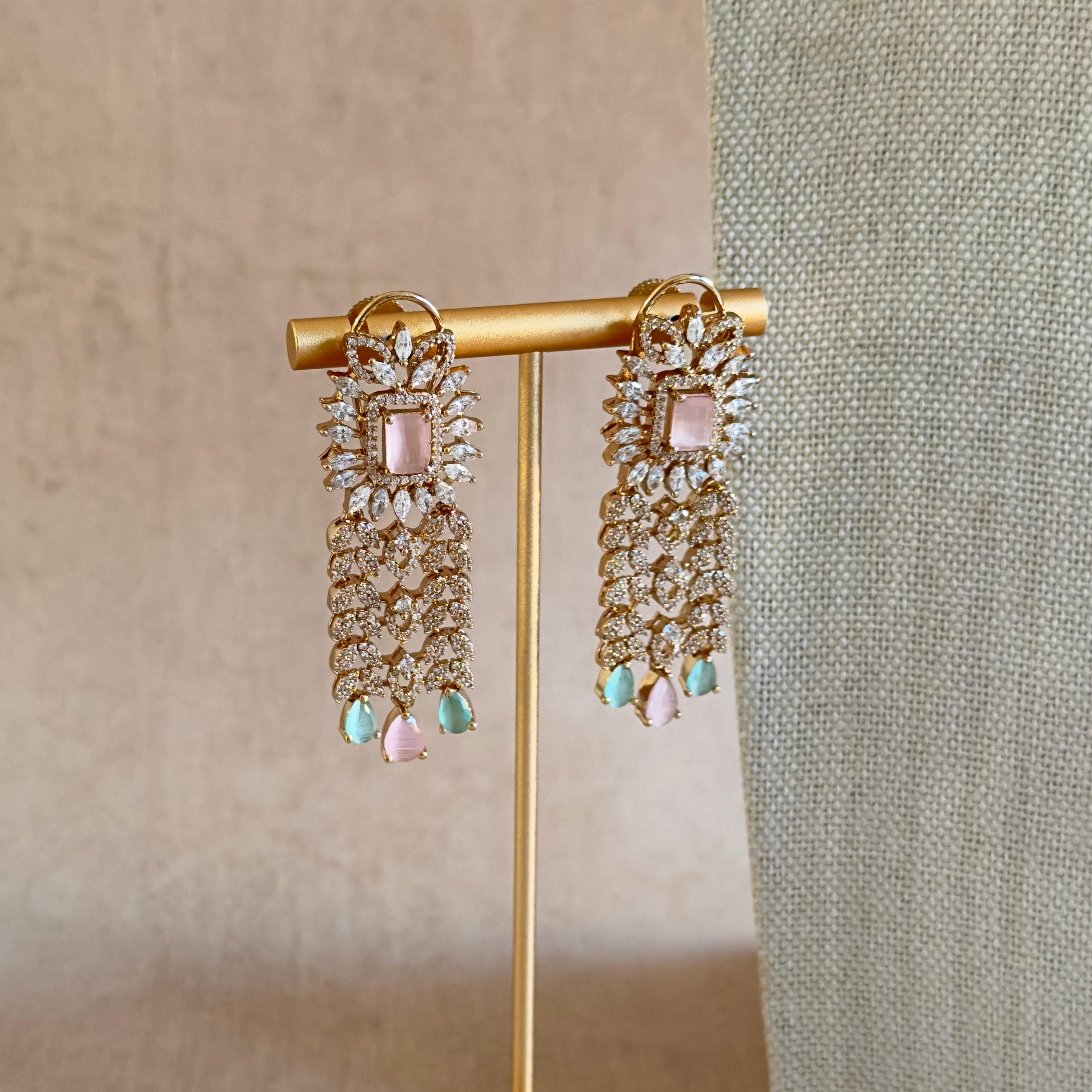 Arij Crystal Necklace Set - Ahseya & Co