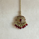 Zareefa Ruby Choker Set - Ahseya & Co