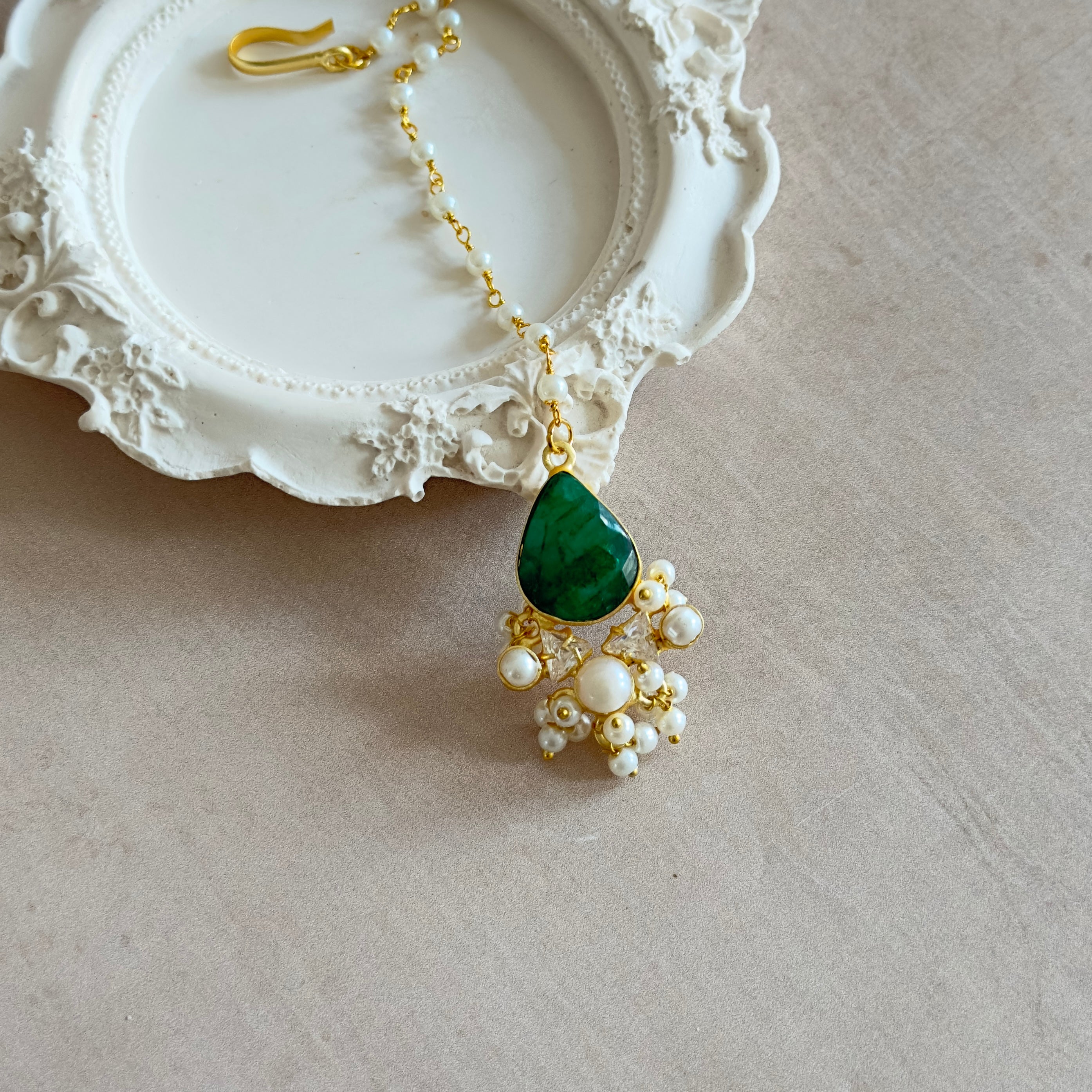 Green Crystal Tikka - Ahseya & Co