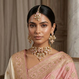 Sorrento Pink Kundan Choker Set