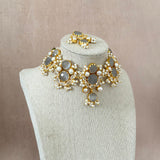 Erina Grey Choker Set