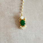 Carmen Green Pearl Necklace Set - Ahseya & Co