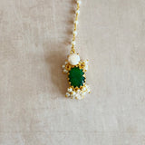 Carmen Green Pearl Necklace Set - Ahseya & Co