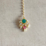 Dilnaz Jade Crystal Necklace Set - Ahseya & Co