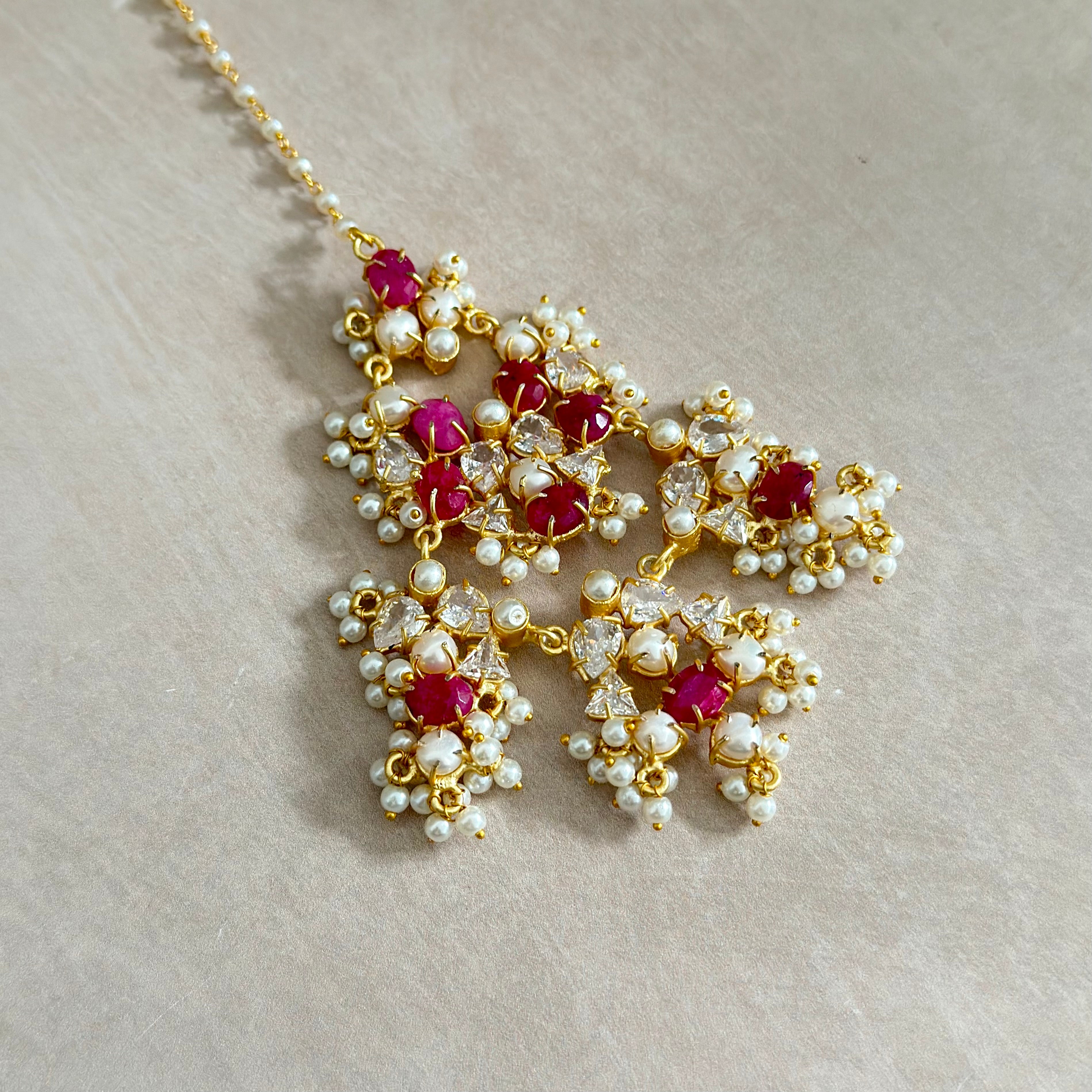 Wafaa Fuchsia Jhumar - Ahseya & Co