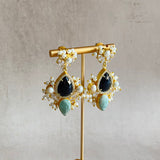 Suhaila Crystal Drop Earrings