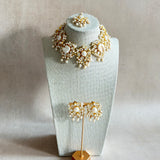 Maliha Pearl Choker Set