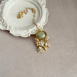 Safa Olive Kundan Choker Set