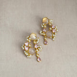 Vinnie Pink Crystal Necklace Set