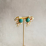 Eliza Jade Stud Earrings - Ahseya & Co