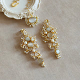 Amoura Grey Crystal Tikka Set