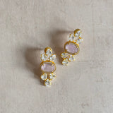 Esme Lilac Stud Earrings