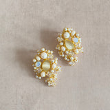 Ozara Grey Stud Earrings