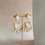 Baroque Pearl Drop Earrings - Ahseya & Co