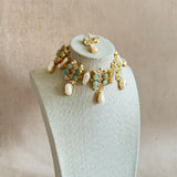 Carmen Jade Pearl Necklace Set - Ahseya & Co
