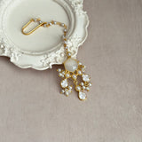 Vinnie White Crystal Necklace Set