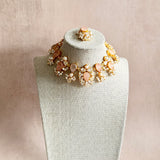 Winslet Rose Crystal Choker Set - Ahseya & Co