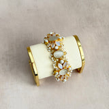 Rani Grey Cuff Bracelet - Ahseya & Co