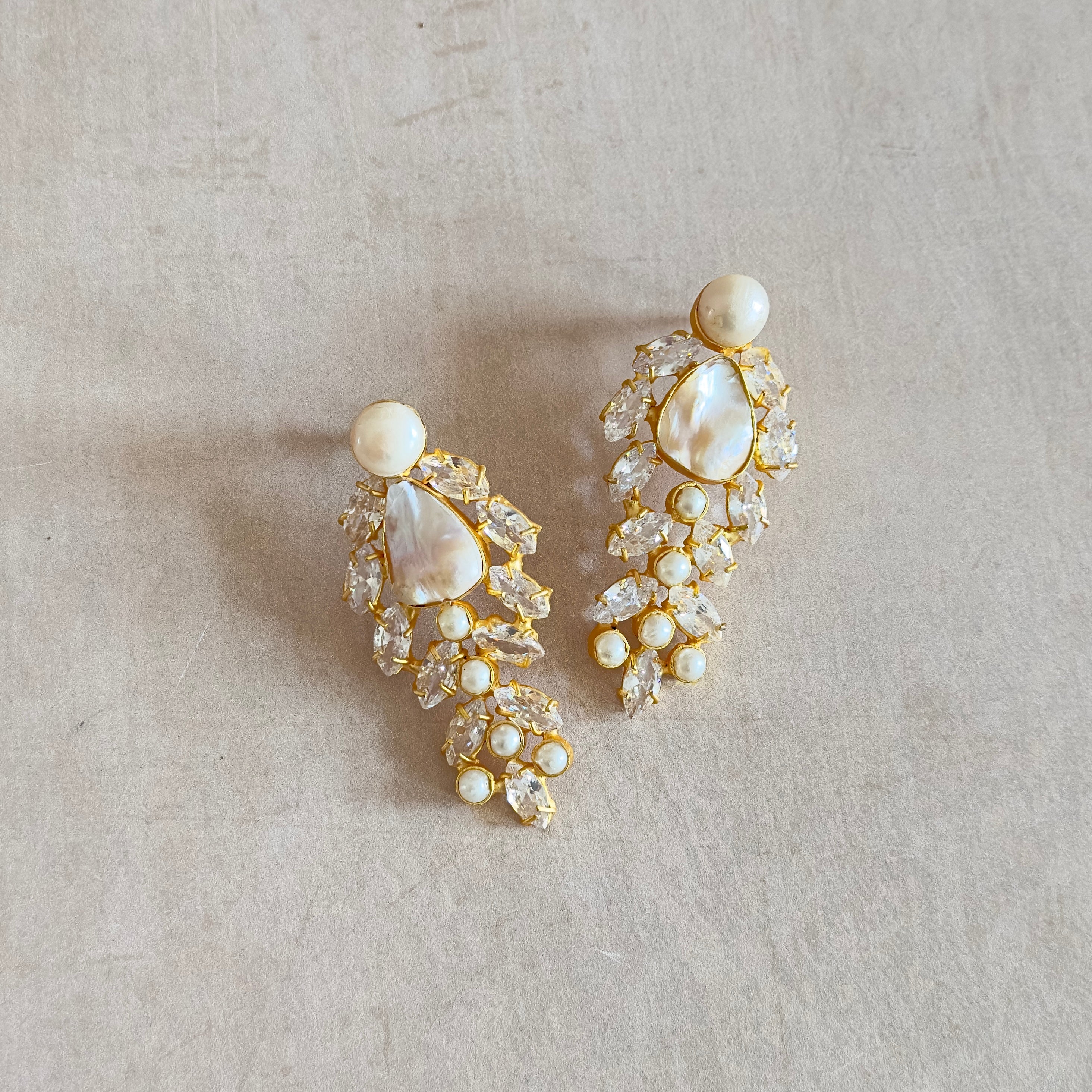 Iraya Pearl Stud Earrings - Ahseya & Co