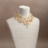 Vinnie Pink Crystal Necklace Set