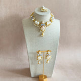 Annabella Pearl Necklace Set - Ahseya & Co