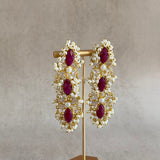 Fuchsia Statement Earrings