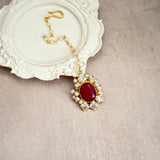 Crystal Fuchsia Tikka