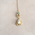 Halle Mint Pearl Necklace Set - Ahseya & Co