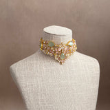 Verona Mint Pink Choker Set