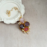 Areej Statement Pink Mala Set