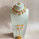 Maysun Pink Necklace Set - Ahseya & Co