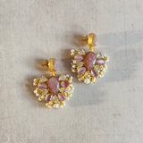 Monica Crystal Drop Earrings