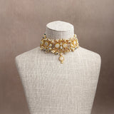 Fatima Moonstone Choker Jewellery Set
