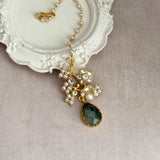 Siena Olive Kundan Mala Set