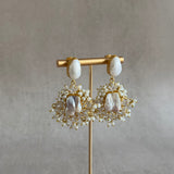 Hanna Baroque Pearl Drop Earrings