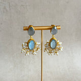 Harmoni Grey Drop Earrings - Ahseya & Co