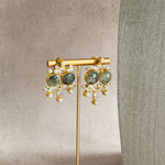Ranya Olive Pearl Necklace Set - Ahseya & Co