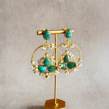 Arwa Crystal Drop Earrings