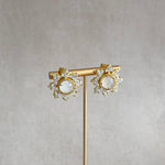 Starry White Crystal Studs - Ahseya & Co