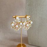 Kiara Pink Pearl Necklace Set