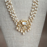 Yasmine Rose Pearl Necklace Set