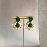 Mariam Green Necklace Set - Ahseya & Co