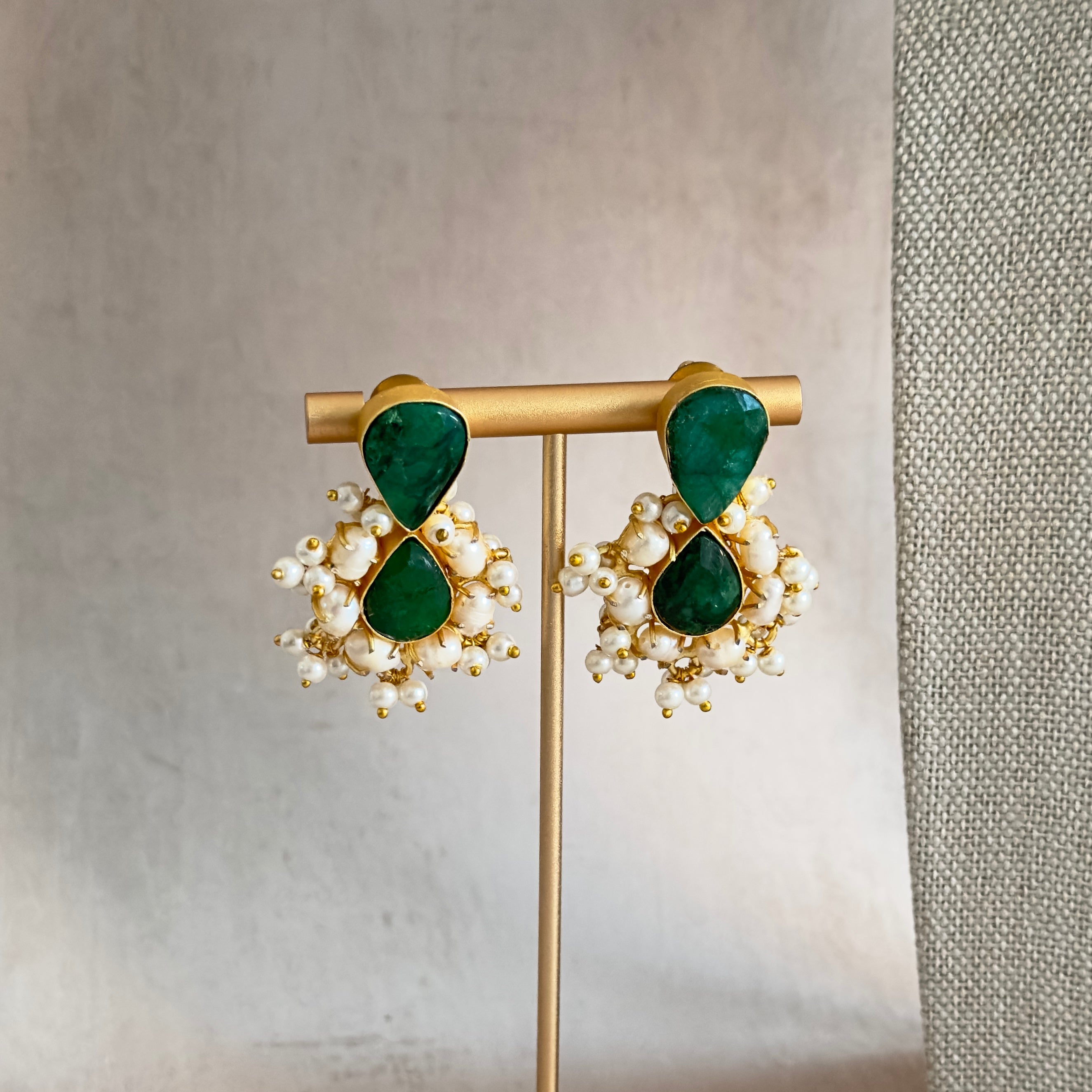 Mariam Green Necklace Set - Ahseya & Co